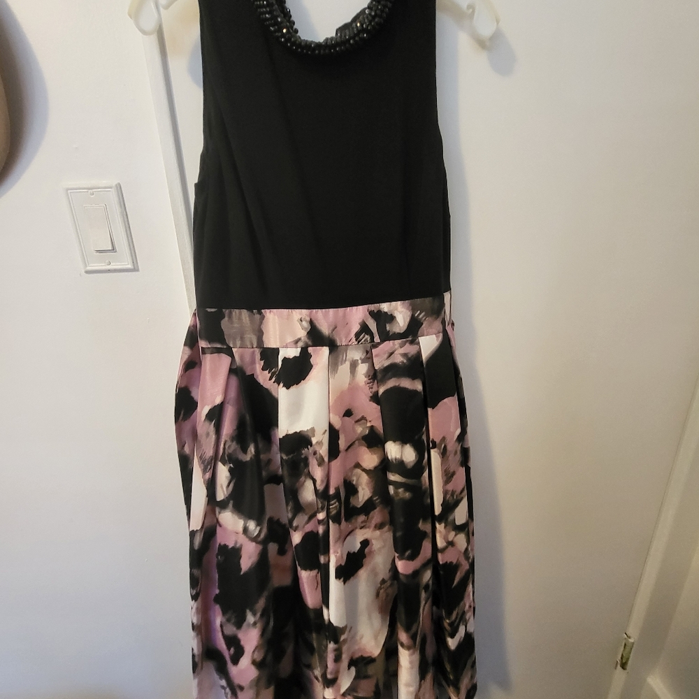 High low floral dress